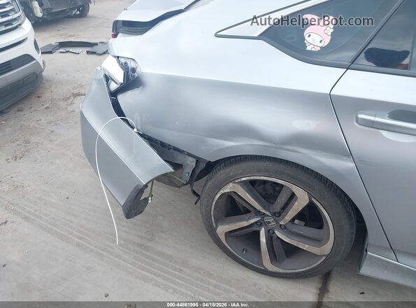 1HGCV1F39KA030036 2019 HONDA ACCORD Silver 