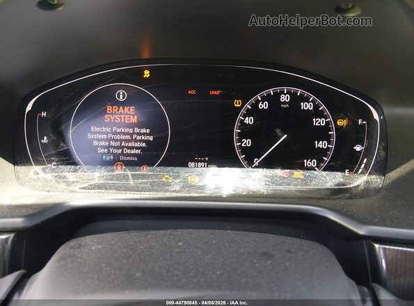 1HGCV1F39LA037991 2020 HONDA ACCORD Black Հետևի նստատեղերի տեսք