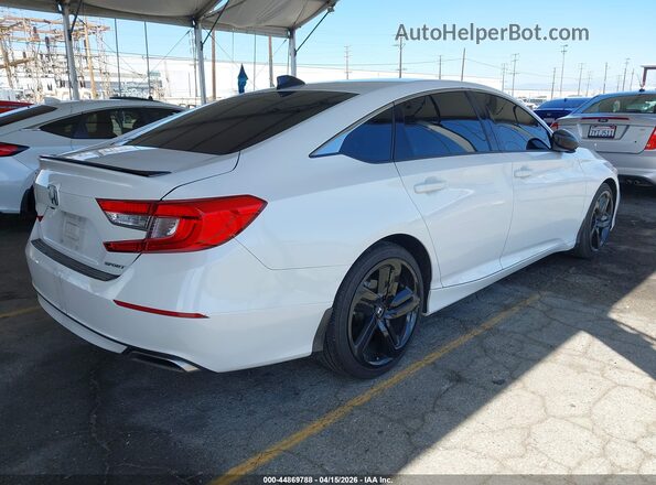 1HGCV1F3XMA074307 2021 HONDA ACCORD White 