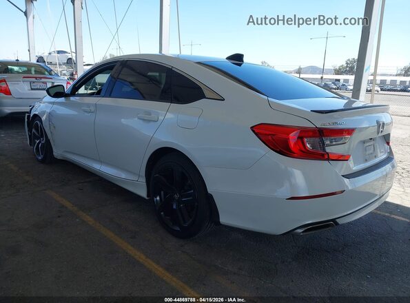 1HGCV1F3XMA074307 2021 HONDA ACCORD White 