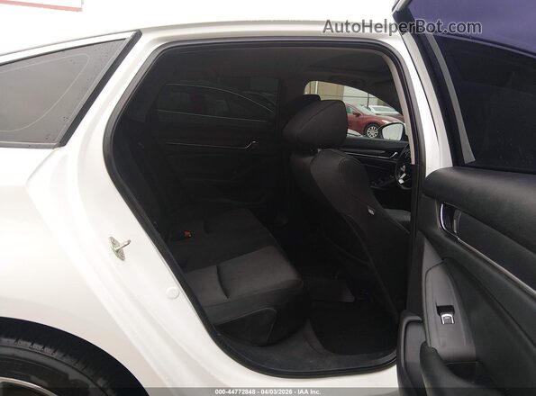 1HGCV1F41KA112965 2019 HONDA ACCORD White VIN sticker view