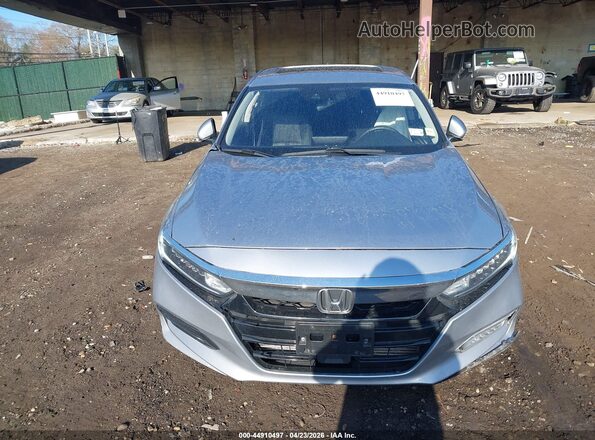 1HGCV1F44LA148439 2020 HONDA ACCORD Silver Instrument cluster view