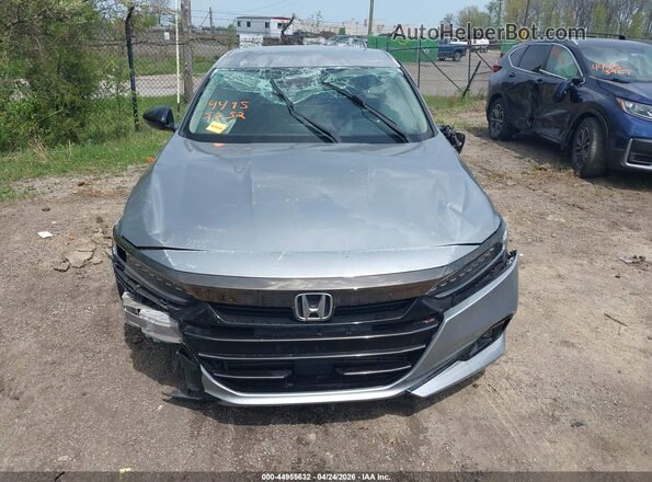 1HGCV1F44MA007548 2021 HONDA ACCORD Silver ხელსაწყოთა პანელის ხედი