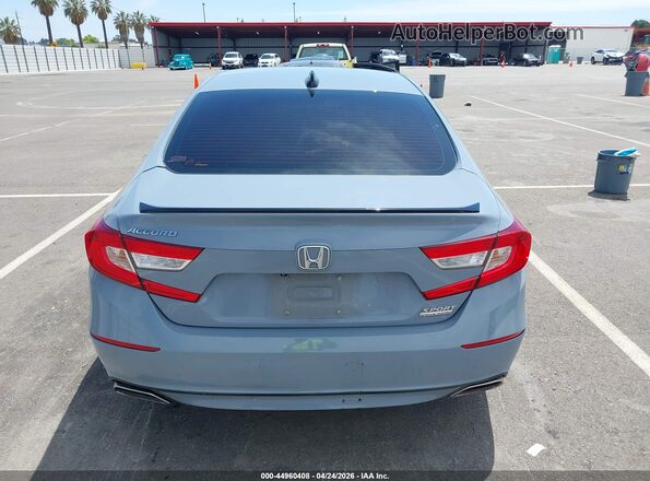 1HGCV1F44NA016509 2022 HONDA ACCORD Gray 