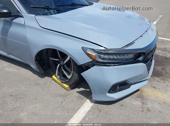 1HGCV1F44NA016509 2022 HONDA ACCORD Gray 