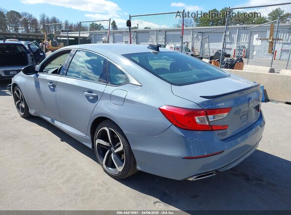 1HGCV1F46MA068061 2021 HONDA ACCORD Gray Tył lewy