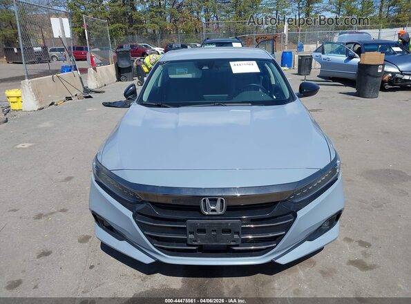 1HGCV1F46MA068061 2021 HONDA ACCORD Gray Widok zestawu wskaźników
