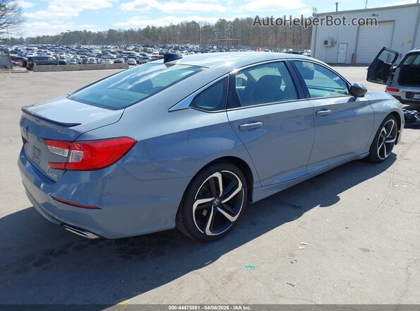 1HGCV1F46MA068061 2021 HONDA ACCORD Gray Tył prawy