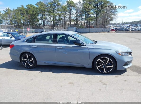 1HGCV1F46MA068061 2021 HONDA ACCORD Gray Widok wnętrza z tyłu