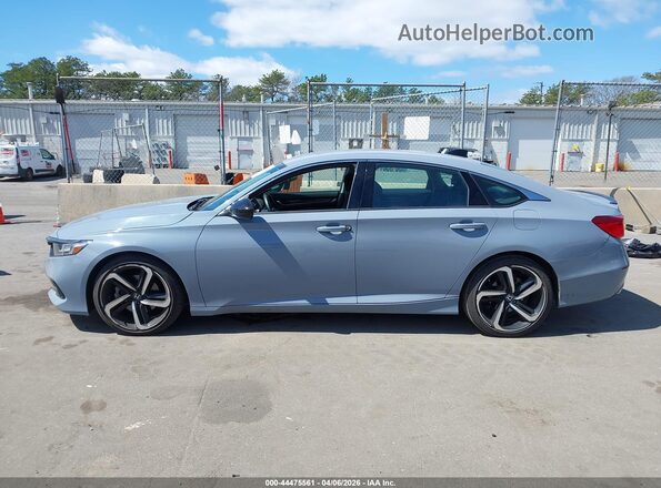 1HGCV1F46MA068061 2021 HONDA ACCORD Gray Widok wnętrza 360 stopni