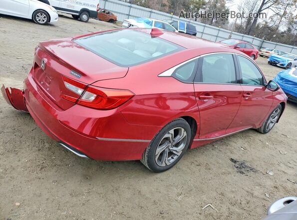 1HGCV1F49LA100063 2020 HONDA ACCORD Red უკანა მარჯვენა