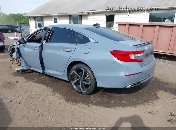1HGCV1F49MA025009 2021 HONDA ACCORD Light Blue 