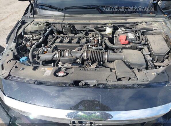 1HGCV1F53MA057205 2021 HONDA ACCORD Черный Вид сзади