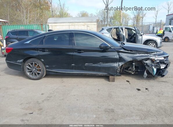 1HGCV1F53MA057205 2021 HONDA ACCORD Черный Панорамный вид салона 360°