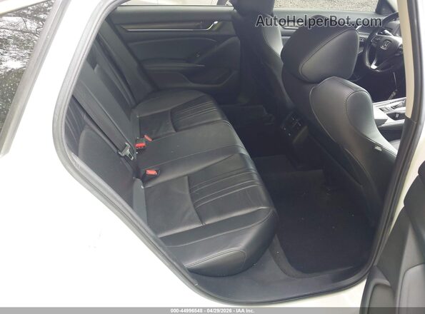 1HGCV1F57NA025133 2022 HONDA ACCORD White VIN კოდის სტიკერის ხედი