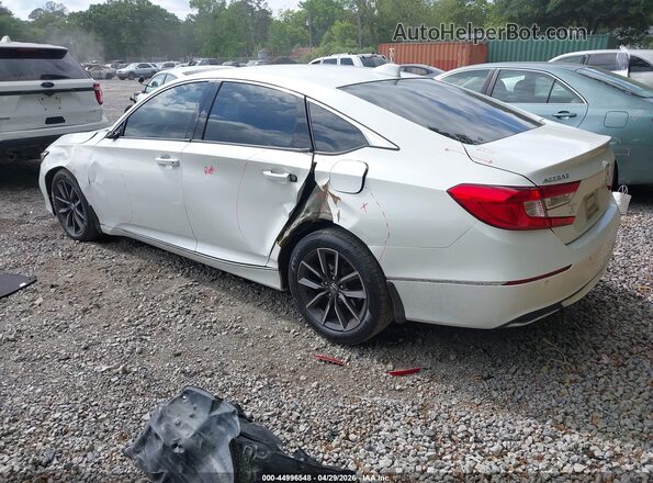 1HGCV1F57NA025133 2022 HONDA ACCORD White უკანა მარცხენა