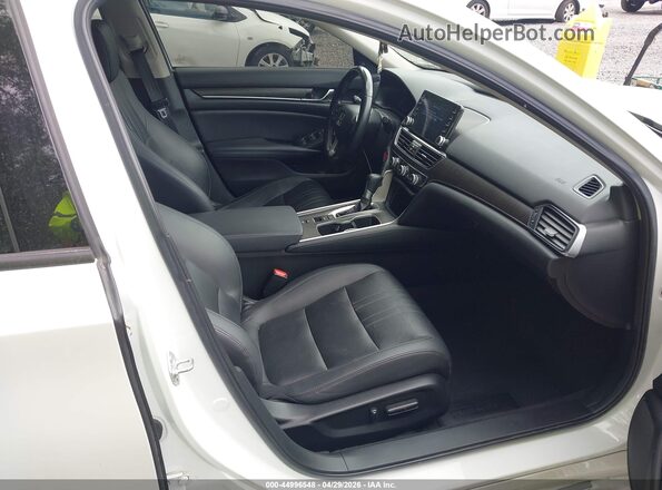 1HGCV1F57NA025133 2022 HONDA ACCORD White წინა სალონის ხედი