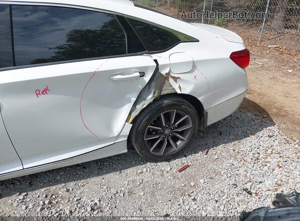 1HGCV1F57NA025133 2022 HONDA ACCORD White წინა ხედი