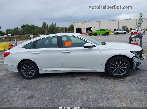 1HGCV1F58MA058348 2021 HONDA ACCORD White Rear interior view