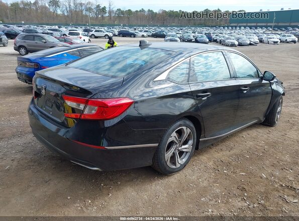 1HGCV1F59LA099487 2020 HONDA ACCORD Black უკანა მარჯვენა