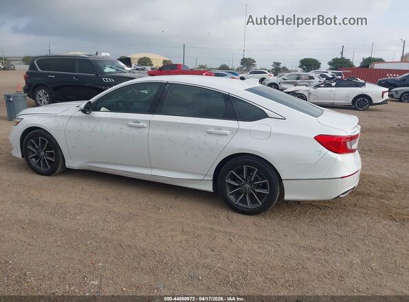 1HGCV1F59MA088135 2021 HONDA ACCORD White Панорамний вид салону 360°