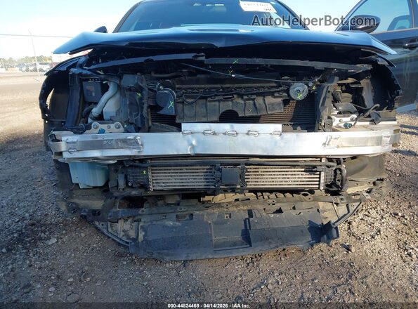 1HGCV2F30KA011025 2019 HONDA ACCORD Black Вид спереду