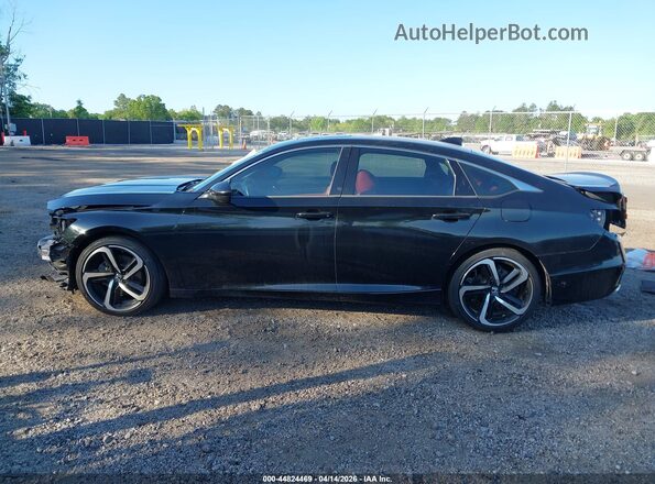 1HGCV2F30KA011025 2019 HONDA ACCORD Black 