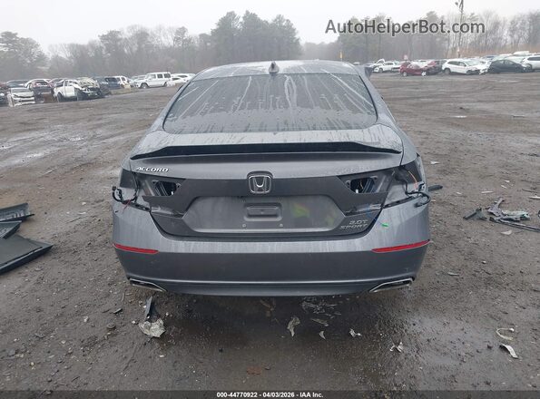 1HGCV2F31KA012474 2019 HONDA ACCORD Gray 