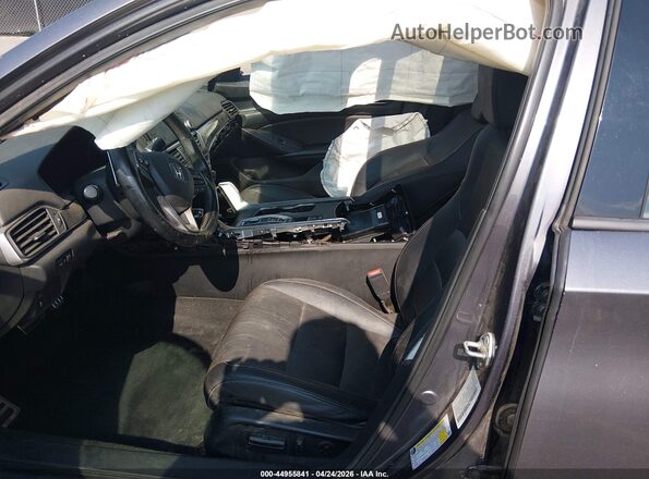 1HGCV2F32KA011768 2019 HONDA ACCORD Gray Вид салону спереду