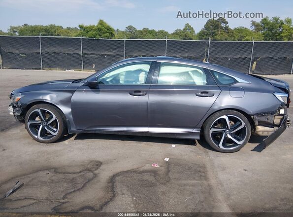 1HGCV2F32KA011768 2019 HONDA ACCORD Gray Панорамний вид салону 360°