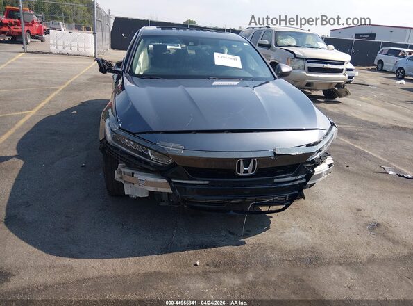 1HGCV2F32KA011768 2019 HONDA ACCORD Gray 
