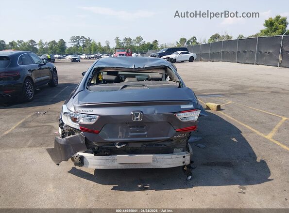 1HGCV2F32KA011768 2019 HONDA ACCORD Gray 