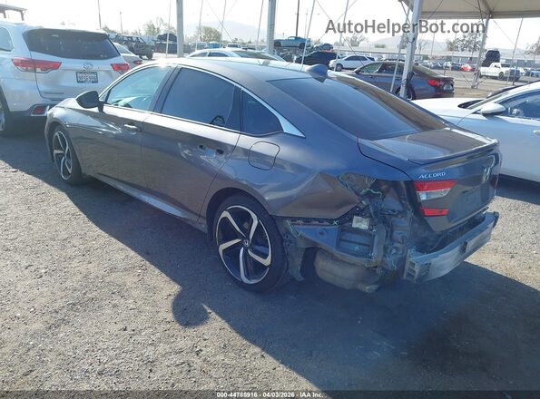 1HGCV2F32KA031700 2019 HONDA ACCORD Black Tył lewy