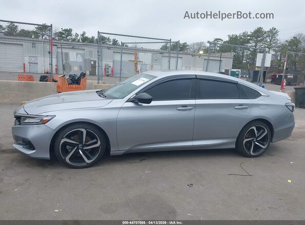 1HGCV2F33MA016609 2021 HONDA ACCORD Silver 