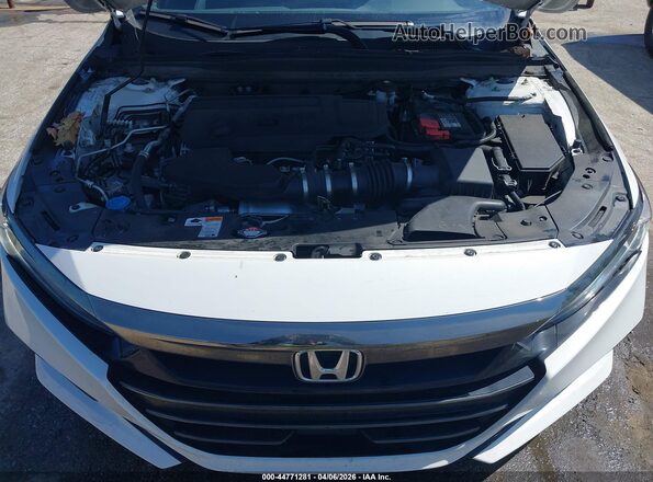 1HGCV2F34MA027313 2021 HONDA ACCORD White Vista trasera