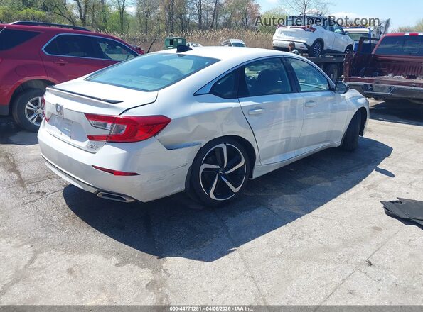1HGCV2F34MA027313 2021 HONDA ACCORD White Trasero derecho