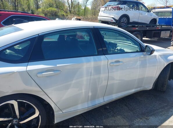 1HGCV2F34MA027313 2021 HONDA ACCORD White 