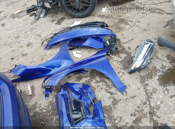1HGCV2F34MA032236 2021 HONDA ACCORD Blue Vista del cuadro de instrumentos