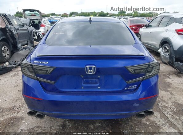 1HGCV2F34MA032236 2021 HONDA ACCORD Blue 