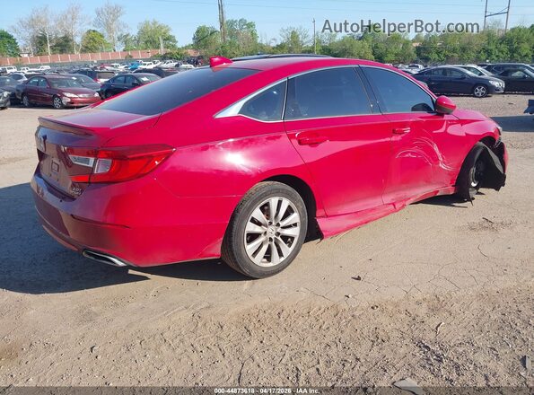 1HGCV2F35KA008282 2019 HONDA ACCORD Red Հետևի աջ