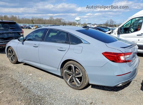 1HGCV2F35MA002260 2021 HONDA ACCORD Gray Rear left