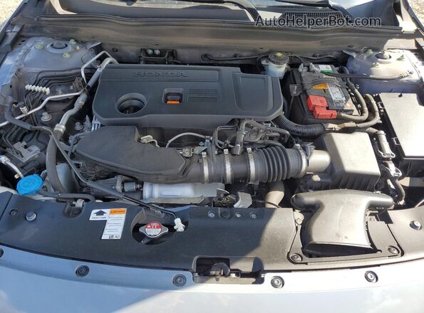 1HGCV2F35MA002260 2021 HONDA ACCORD Gray Rear interior view