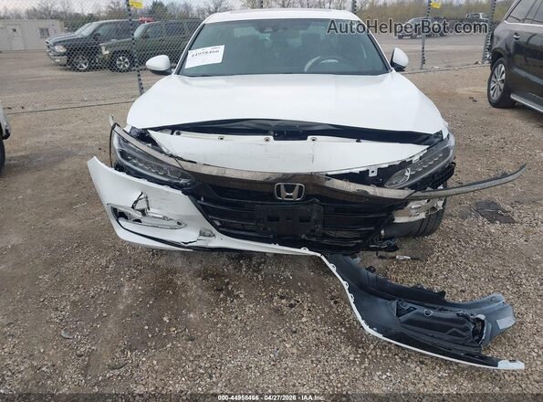1HGCV2F38KA012682 2019 HONDA ACCORD White Front view