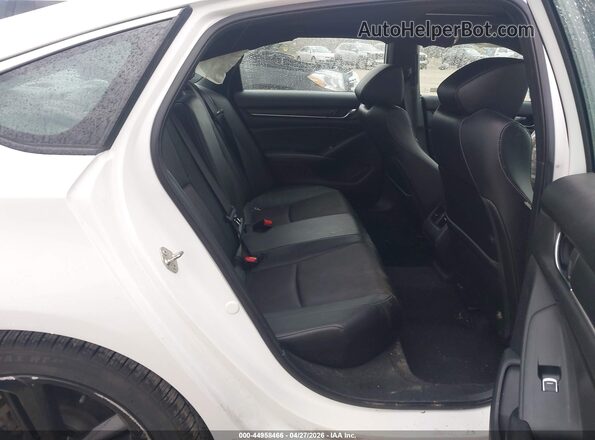 1HGCV2F38KA012682 2019 HONDA ACCORD White VIN sticker view