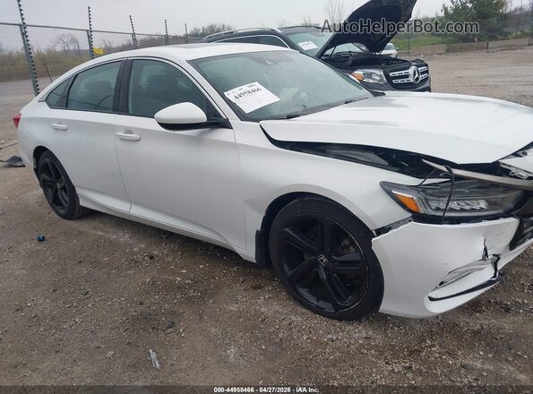 1HGCV2F38KA012682 2019 HONDA ACCORD White Rear interior view