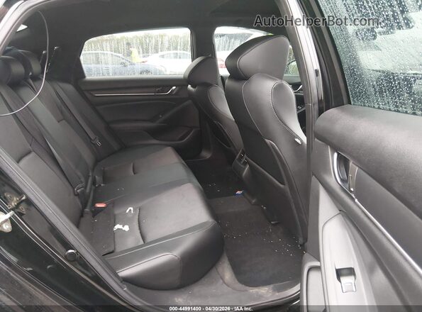 1HGCV2F39KA008981 2019 HONDA ACCORD Black VIN sticker view