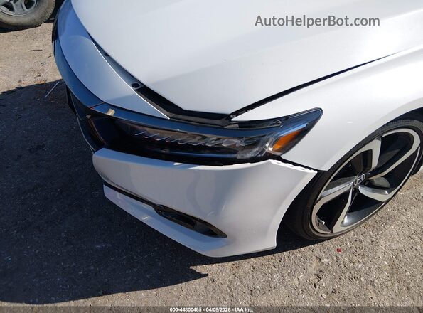 1HGCV2F39MA030644 2021 HONDA ACCORD White წინა ხედი