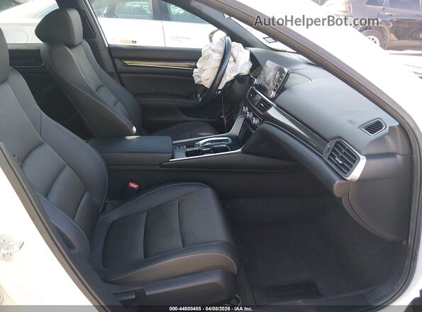 1HGCV2F39MA030644 2021 HONDA ACCORD White წინა სალონის ხედი