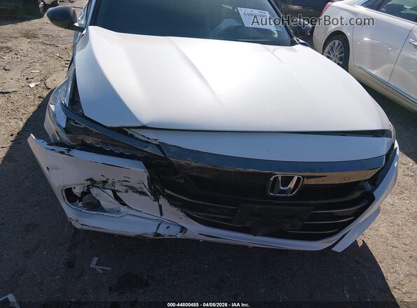 1HGCV2F39MA030644 2021 HONDA ACCORD White ხელსაწყოთა პანელის ხედი