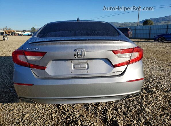 1HGCV2F39NA004529 2022 HONDA ACCORD Silver Հետևի տեսք